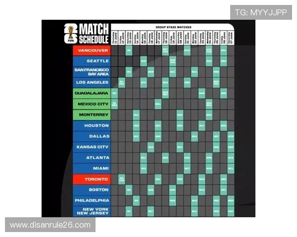 2026年世界杯赛程公布,详细比赛时间表及各阶段赛事安排 2026年世界杯赛程公布,详细比赛时间表及各阶段赛事安排